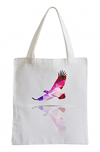PixxprintRaxxpurl Vector Eagle Fun Jute Bag