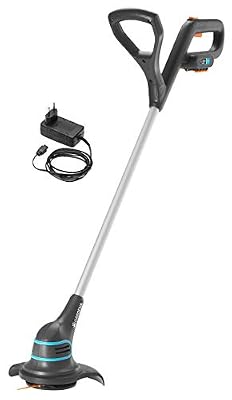 Gardena coupe-bordures sur batterie SmallCut Li-23R : coupe-gazon, diamètre de coupe de 230 mm, lame en plastique durée, batterie li-ions (9822-20)