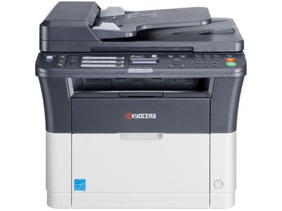 1102M73NL0 - Drucken und Kopieren mit bis zu 25 Seiten A4 pro Minute, Scan to E-Mail, Scan to PC, 1.200 dpi Druckqualität/ 250-Blatt-Papierkassette, USB- u. Netzwerkschnittstelle, Inklusive Faxfunktion und ADF (40 Blatt)/ Duplex-Einheit. FS-1325MFP