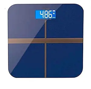 Ionix Electronic weight machine for body weight Thick Tempered Glass & Electronic Digital Personal Bathroom Health Body Weight Weighing Scale, weight scale digital (Premium Model 180B Personal Scale)