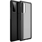 Spia Samsung Galaxy S20 FE Case Black Vulga Hard Cover Original Flexible Thin Improved Durable Anti-Shock Protective Ye