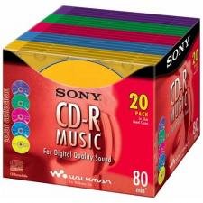 Preisvergleich Produktbild Sony Einmal beschreibbare CD-R für Musik 20 crm80rx