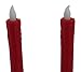 Produktbild 2er Set LED Stabkerzen mit Zeitschaltuhr - 23cm Flammenlose Kerzen Rot, Tafelkerzen für Kirche, Gastronomie von PK Green
