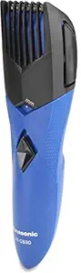 Panasonic ER-GB30-A44B Battery Operated Trimmer with 8 length Settings(Blue)