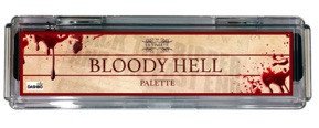 The Bloody Hell Palette (Alcohol Activated Make-up) Non cruelty - Vegan friendly By Dashbo