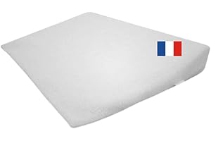 Easy Dort | Oreiller bébé | Coussin bébé | Plan incliné pour Berceau et Landau | Fabriqué en France | Certifié Oeko tex® | Recommandé par Les pediatres | Antibacterien et hypoallergenique