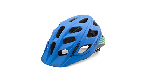 Giro - Casco Hex, Unisex, Helm Hex, Azul/Verde Lima, Large