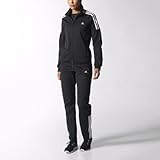  adidas Frieda - Chándal para Mujer, Color Negro/Blanco, Talla L