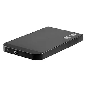 Homgee 2.5in USB3.0 SATA SSD D Hard Drive Box 5G s 3TB USB3.0 SATA Portable Hard Drive Box (Black)