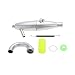 Produktbild MagiDeal Aluminium Auspuff 8 Nitro Buggy Teil Bq003 Rc: Auspuff 81084 Rohr & Spring Fit Hsp 1 Upgrade
