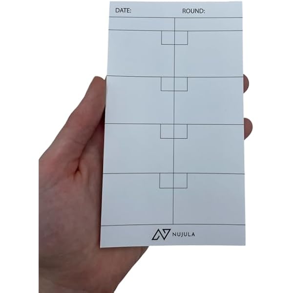 Printable Netball Score Cards Template