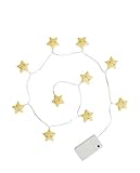 A Lovely Little Company - String lights Stars - Lichterkette - Sterne gelb - 1,1 Meter lang