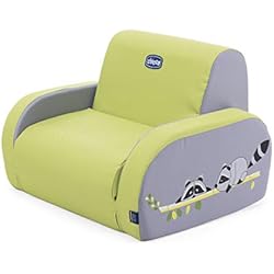 Chicco - Fauteuil Enfant Twist - 3 configurations - Divan, Fauteuil, Chaise Longue - Honey Bear