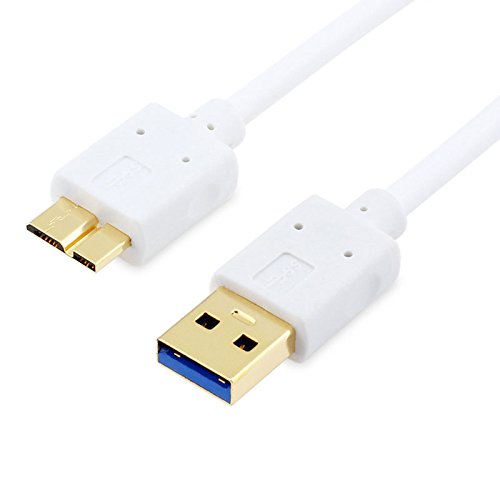 Hrph Daten Sync & Ladekabel Ultra Slim 0.3M / 0.6M / 1M USB 3.0 Superspeed für Samsung Galaxy S5 Hinweis 3 N9000 N9002 N9005 - 4