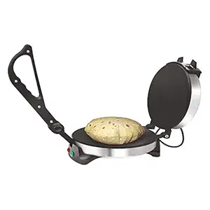 Sunblaze Electric Chapati Khakhra Roti Maker Machine 900 Watt with 2 Years Warranty - Black