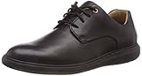 cuero Clarks Un Voyageplain, Zapatos de Cordones Derby para Hombre, Negro (Black Leather), 45 EU