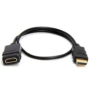 High Speed HDMI Male to Female hdmi Extension Cable HDMI Extender for fire tv Stick, Laptop/PC, LCD/LED TV, Xbox, PS3/PS4-50cm