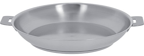 Cristel - P28QL - Poêle inox 28cm - sans poignée amovible - Collection Strate