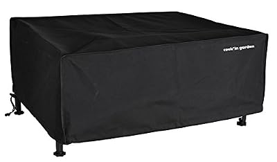 Cook'in garden AC012 Housse pour Plancha à Poser Finesta 63/Marciac 63 Noir 27 x 27 x 2,5 cm