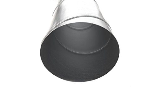 Intelmann Wickelfalzrohr Ø 80 Länge 1000mm (80 100 125 150 160 180 200 250) - 3