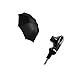 First Steps Pram Buggy Pushchair Universal Automatic Parasol Umbrella Sunshade (Black)