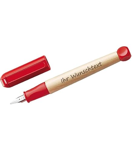 Lamy Abc Füller Für Anfänger – Schreiblernfüller Aus Ahornholz Und Kunststoff, Blaue Edition Mit LH-Feder