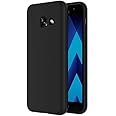 AICEK Cover per Samsung Galaxy A5 2017, Cover Galaxy A5 2017 Nero Silicone Case Molle di TPU Sottile Custodia per Samsung Gal