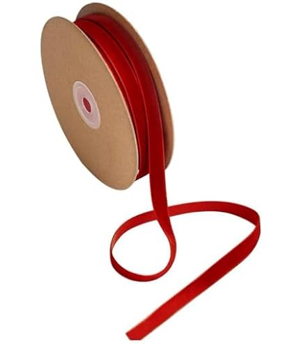 PATIKIL Samtband Armee-Grün – 0,35" X 2,18 Yards, Einseitig Flauschig Für DIY & Dekoration