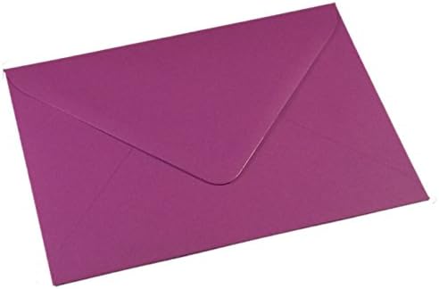 25 C6 Purple Coloured Envelopes for Cards A6 - Craft Wedding Greeting