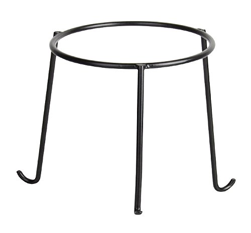 Terrakotta Feuerschale mit Ständer Gartenfackel 15cm - 3