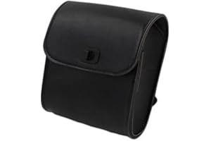 Tasca Laterale del Motociclo,MoreChioceBorse Laterali Vintage Per Moto Borsa In Pelle Pu Del Motociclo Per Bicicletta Elettrica Sella Laterale Del Serbatoio Del Carburante Del Motociclo,Nero