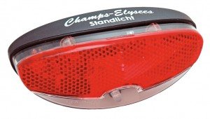 Rücklicht für Gepäckträger mit LED mit Standlichtfunktion