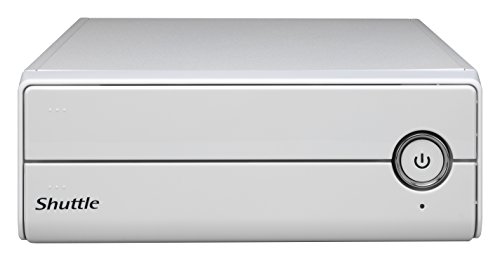 SHUTTLE Barebone XPC slim XH81V Sockel LGA 1150 Haswell 2XDDR3 3XSATA Intel H81 Heatpipe HDMI/DP weiss - 5