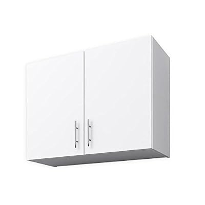 Générique OBI Meuble haut de cuisine 2 portes verticales 80 cm - Blanc mat