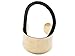 Produktbild Gilt Gold Metall Pony tailcurved Ring Halter Hair Wrap schwarz Elastic Manschette Schmuckherstellung, geschliffen, großhandelsprodukt