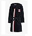 Produktbild Tommy Hilfiger Damen Bademantel Bathrobe, Blau (Navy Blazer 416), 38 (Herstellergröße: MD)