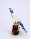 INHALT.2 Stück. Vogel- und Steinbasis. Jedes einzelne Modell ist ein Unikat, und Sie erhalten genau das, was in der Anzeige angegeben ist. (Foto)