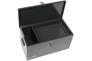 COFFRE DE CHANTIER SORI 670X350X350MM SANS PLATEAU GRIS - CR670