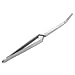 RHX Stainless Steel Angle Tipped Curve Acrylic Manicure Nail Polish Art Pincher Tweezer Gems Pearls Rhinestones Decorations Makeup Picking Clipper Nipper Tool