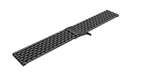 Transer Samsung Galaxy Gear S2 SM-720 Ersatz Uhrenarmbnder Luxus Fashion Edelstahl Uhrenarmband Metall Buckle Langlebig Bgel Armband fr Uhren Lnge 13.5-21CM Breite: 2CM (Schwarz) Transer Samsung Galaxy Gear S2 SM-720 Ersatz Uhrenarmbnder Luxus Fashion Edelstahl Uhrenarmband Metall Buckle Langlebig Bgel Armband fr Uhren Lnge 13.5-21CM Breite: 2CM (Schwarz)