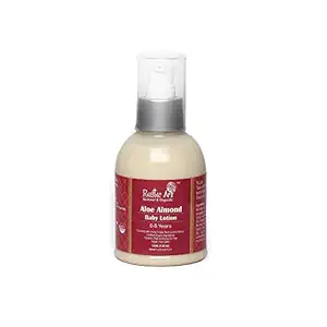Rustic Art Organic Aloe Almond Baby Lotion (150 Ml, Cream)