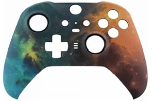 THE GAMING WAREHOUSE Xbox One Elite Series 2 Soft Touch Faceplate Shell, Replacement Front Housing Cover Case (Galaxy)