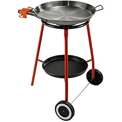 Kit Paella complet Set pour la cuisine en plein air, convient particulièrement pour la préparation de la paella