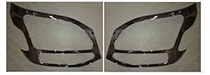 Auto Spare World Head Lamp and Tail Lamp Chrome Cover for Maruti Suzuki WagonR 2019 - Set of 6 Pcs