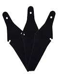 3 Pieces Bicycle Ass Rear Fenders Bike Rear Mudguard for Road Mountain Cycling Bikes, Black