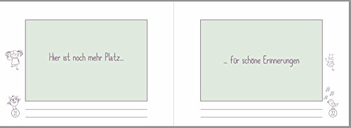 Geschenk zur Geburt für große Schwester: „kleiner Bruder + große Schwester“-Buch (Öko, Recycling-Papier, Erinnerungsalbum/ Fotoalbum für Geschwister) - 5