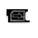 Price comparison product image Sim Card Holder for Sony Xperia Z3/ Z3 Dual SIM / Z3 Compact / Z5 Compact for the following models D5803 / D5833 / D6603 / D6643 / D6653 / D6633 / E5803 / E5823