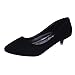 Produktbild  Einfach Damen Elegant Ballerinas, Amlaiworld Gemütlich Casual Mode Pumps Wildleder Party Hochzeit Segelschuhe Freizeit Outdoor Bequeme Schuhe Frauen Stilvoll Absatzschuhe