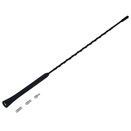 Preisvergleich Produktbild Hemore Universal-Funkantenne für Autoradio, 16 Zoll, AM / FM, Schwarz