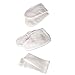 Deo Paraffin Wax Manicure Pedicure Mitts Booties Treatment Cotton Hands Feet Liners Protectors WHITE